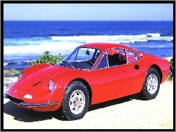 Wybrzeże, Ferrari Dino, Plaża